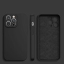 Hurtel Silicone Case for Samsung Galaxy S24 Ultra Black