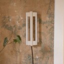 Frama Eiffel Vegglampe Dobbel 500   Vegglamper Metall Cream   92140