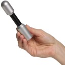 E-stim Systems Classic elektrode med satengfinish - Sølv - L