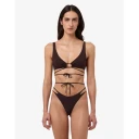 Moschino Dame Svømmetøy Brun XL,