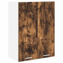  Hengende skap Riga Røkt eik 60 x 31 x 80 cm Konstruert tre