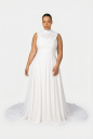 Murlongcres. Frøya Bridal Maxi Dress with Train White