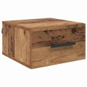  Nattbordskap Gammelt tre 35 x 35 x 20 cm Konstruert tre
