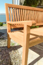Hagebenk "Havana" i teak   180 cm