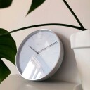 Nextime Essential Silver Veggklokke 3254WI   Unisex 34 cm Kvarts urverk