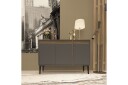 Emlak Konsollbord 120x75 cm Antrasitt/Brun   Hanah Home