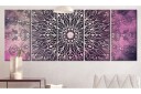 Bilde Center 5 Parts Narrow Pink 200x80 Artgeist sp. z o. o.