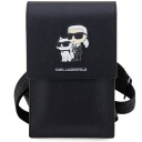 Karl Lagerfeld Saffiano Mobildeksel Svart - Karl & Choupette