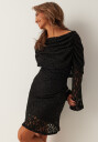 Bubbleroom Drapy Lace Dress