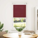  Plisségardin Bordeaux Rød 55x100 cm Stoff Bredde 54,4