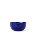 Lyngby Porcelæn Rhombe skål Ø 13 cm Mørkeblå