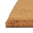  Dørmatte naturlig halvrund 60x90 cm tuftet kokosfiber 8721012225299