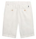 Ralph Lauren Kids Straight Fit Linen-Cotton Short - Cream - 138-142