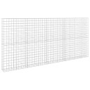 vidaXL Gabion med 5 mm tråd og 10x10 cm mesh 450x30x200 cm