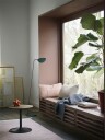 Muuto Soft Sidebord Ø48x40 cm Massiv Røkt Eik / Sort