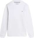Tommy Hilfiger Textured Ls Tee   White   XL