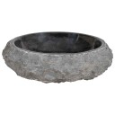 vidaXL Vask 40x12 cm marmor svart
