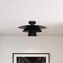 Taklampe Plato Luminex dimbar Sort Stue / spisestue Metall Moderne
