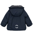 mikk-line Nylon Baby Jacket Solid Navy 74