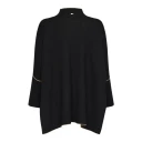 Herno Dame Strikkevarer Svart L,