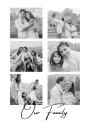 Our Family Collage Plakat Plakat / 30x40cm