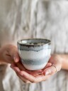 Bloomingville Paula Cup Grey Stoneware   Grey   195 ML