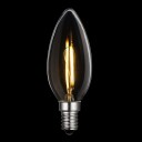 UNI LEDISON kronelys klar E14 1W 2700K