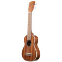 Kala Ka-S-Lng Gloss Mahogany Long Neck Soprano Ukulele, Med Bag, Ub-C