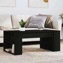  Salongbord svart 102x55x42 cm konstruert tre 831854