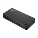 Lenovo ThinkPad USB-C Smart Dock for 3 eksterne 4K-skjermer - Sort