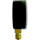 1/4" x 63 mm trykkmåler 16 bar black 63mm