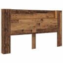 Hodegavlskap med LED Gammelt tre 180 x 16,5 x 103,5 cm