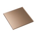 STOFF Nagel glassplate square Smoked brown