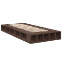  Sengeramme brun eik 90x190 cm konstruert tre 8721102621833