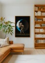 Astronaut Holding the Moon Plakat / 30x40