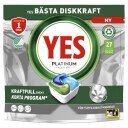 YES Platinum All in One Maskinoppvask 27 stk.