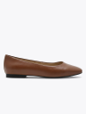 Roberto Rosso Trieste Ballerina Leather Brun 38