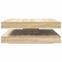  Salongbord 360-graders roterbart sonoma eik 90x90x34,5 cm 8721158573360