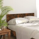 vidaXL Sengegavl røkt eik 160x1,5x80 cm konstruert tre