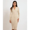 Gaudi Dame Kjoler Beige L,