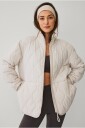 Ellos STUDIO   Jakke Quilted Padded Jacket   Natur