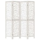  Romdeler 4 paneler hvit heltre keisertre 8721012074347