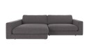 Rowico Home Duncan 3 seters sofa Mørkegrå Brenda 18 258 x 103 x 78 cm Grå