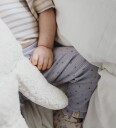 Petit Piao Leggings   Rib/Modal   PpSonja   Cosmic Sky Heart AOP   Petit Piao   5 år 110   Leggings   Lilla