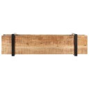 vidaXL TV-benk 160x40x40 cm grov heltre mango