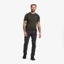 Revolutionrace Adventure Cargo Stretch Pants Herre Anthracite L Turbukse & Fritidsbukse
