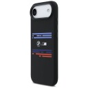 BMW MagSafe Etui til iPhone Air i Silikon med Horisontal Linje - Svart