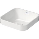 Duravit Happy D.2 Plus servant 40x40 cm med wondergliss hvit white 400x400x165 mm