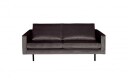 BePureHome - Rodeo 2,5 pers. sofa fløyel - Antrasitt