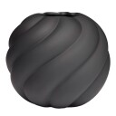 Cooee Design Vase Twist Ball 12 cm svart
